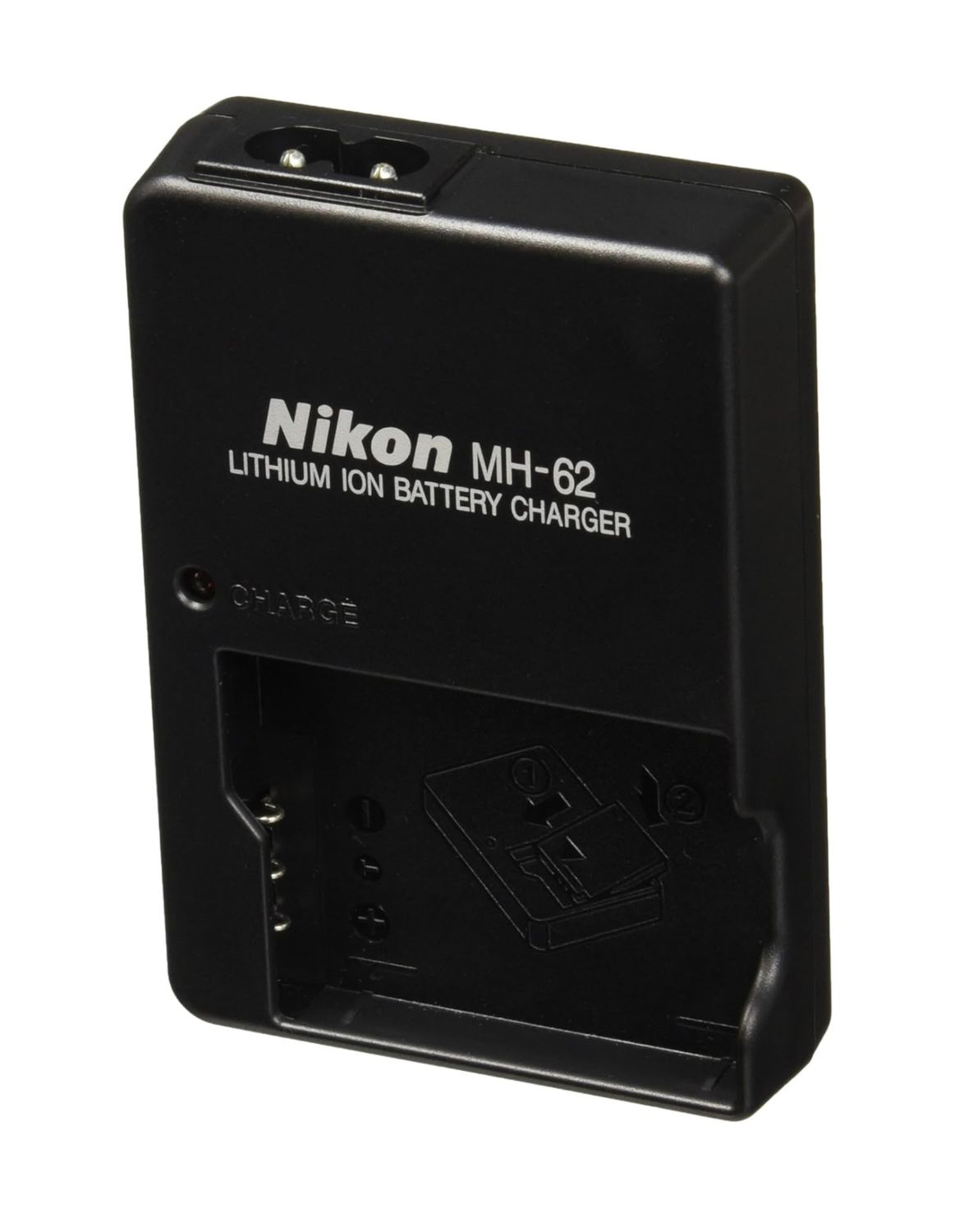Cargador de batería Nikon MH-62 para cámaras digitales Coolpix P1, P2, S1 y S3