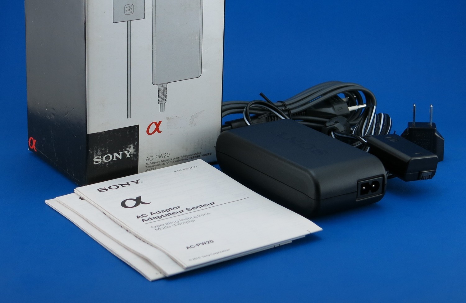 Sony AC Power Supply Adapter PW20 Plus DC Coupler (NP-FW50 Battery Replacement)