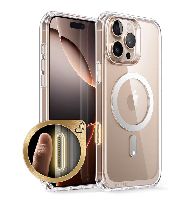 SUPCASE para iPhone 16 Pro Max Funda con Botón de Captura de Control de Cámara (Unicorn Beetle Mag), [Compatible con MagSafe]