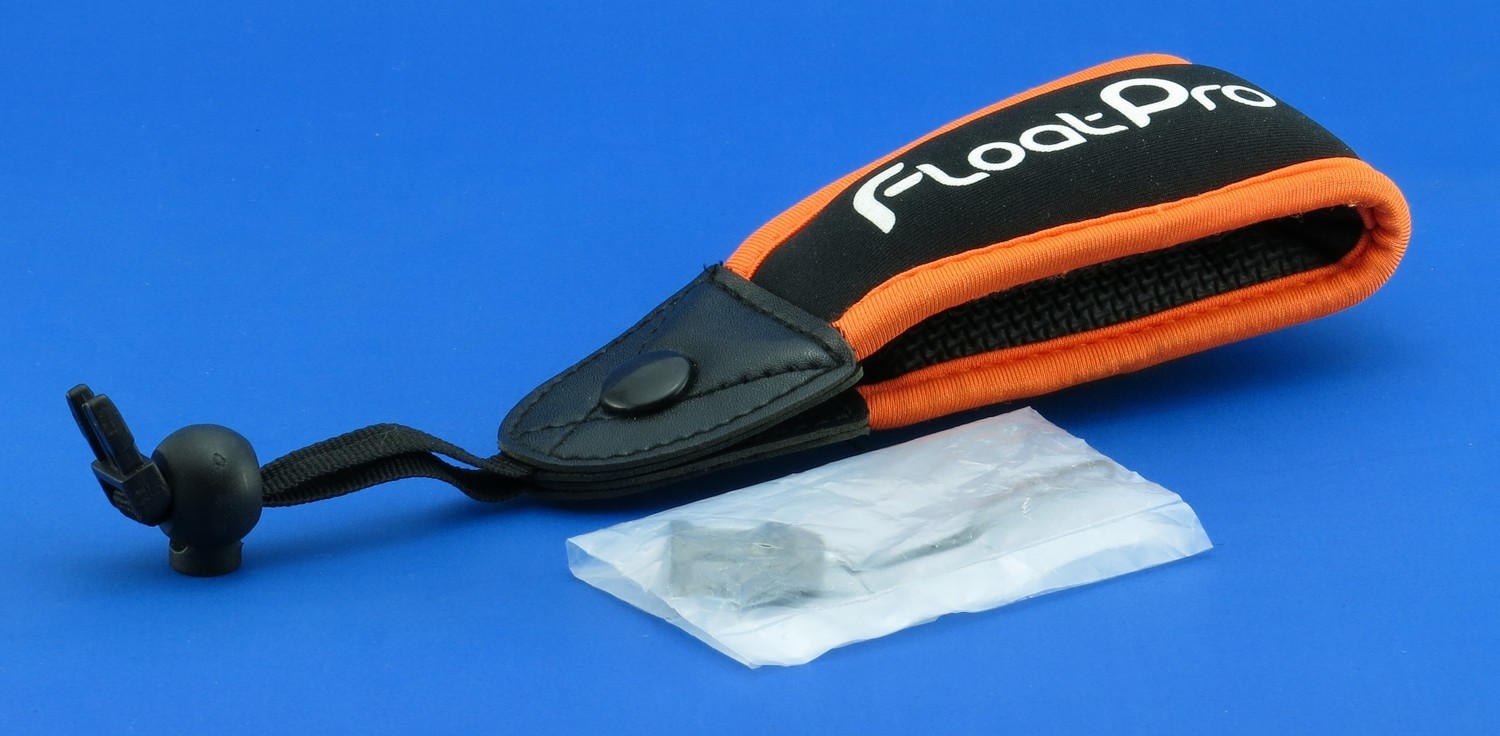 FloatPro Floating Wrist Strap For GoPro &amp; Waterproof Camera (Orange)
