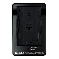 Nikon MH-18 Quick Charger for Nikon EN-EL3, ENEL3, EN-EL3e, ENEL3E, EN-EL3a, ENEL3a