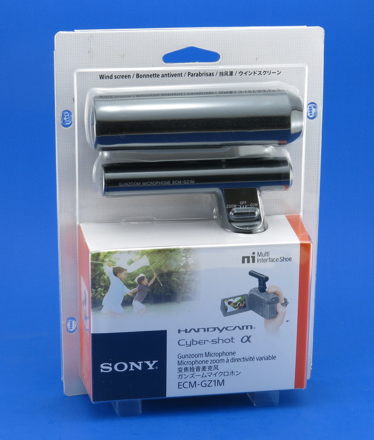 Sony ECMGZ1M Gun / Zoom Microphone (Black)