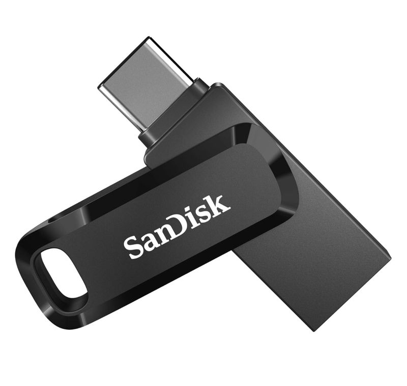Unidad flash USB tipo C SanDisk Ultra Dual Drive Go de 128 GB