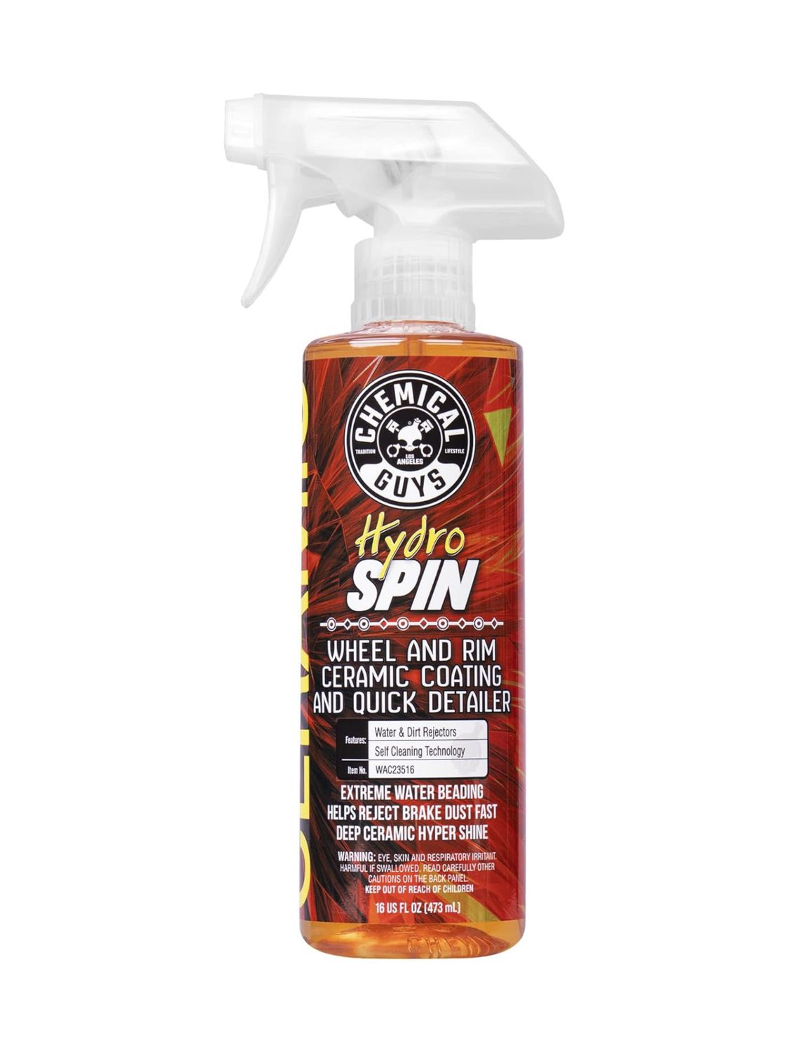 Recubrimiento cerámico y limpiador rápido para llantas y rines HydroSpin de Chemical Guys (16 oz)