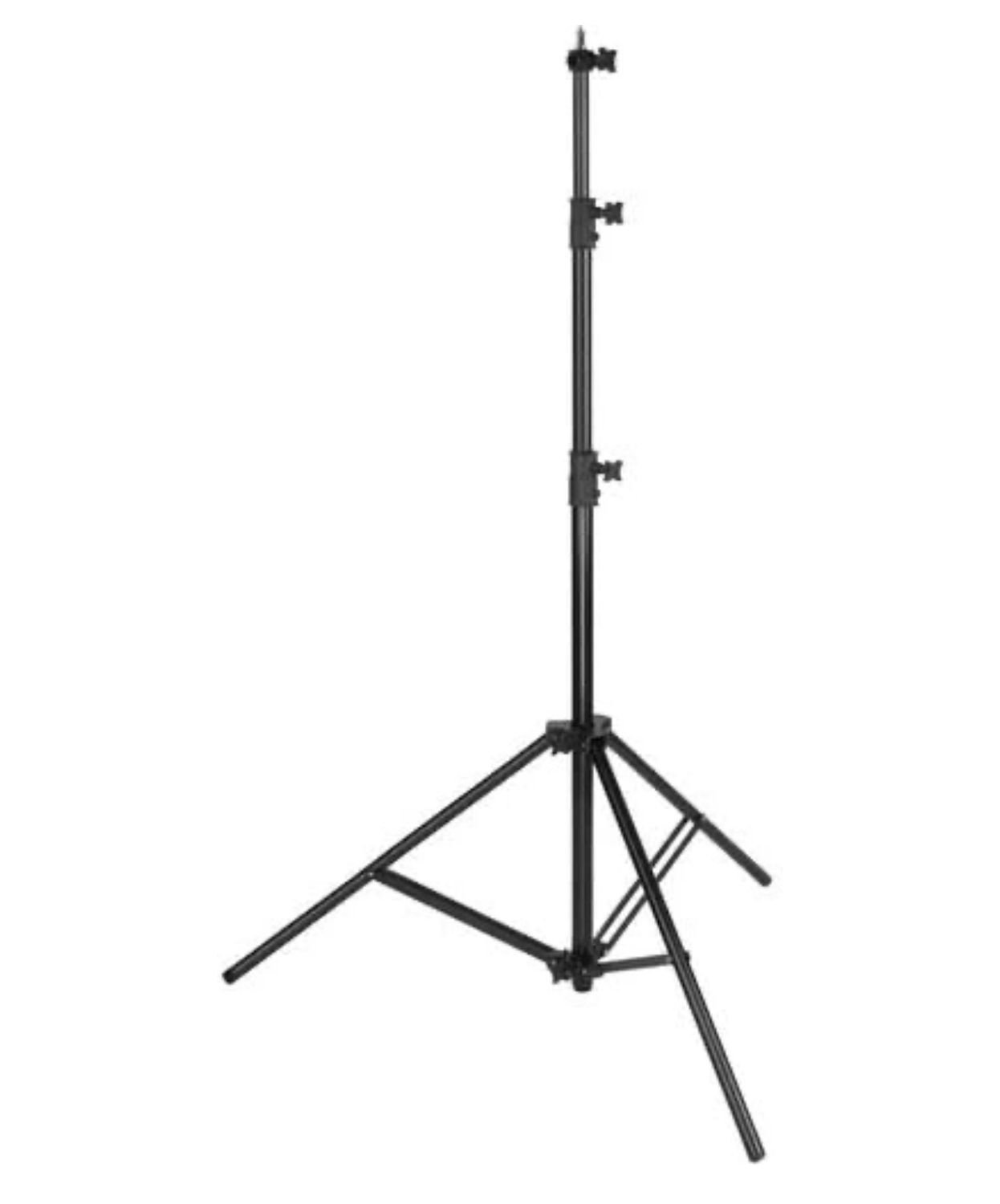 Soporte de luz con amortiguación de aire para trabajo pesado Impact (negro, 114”)