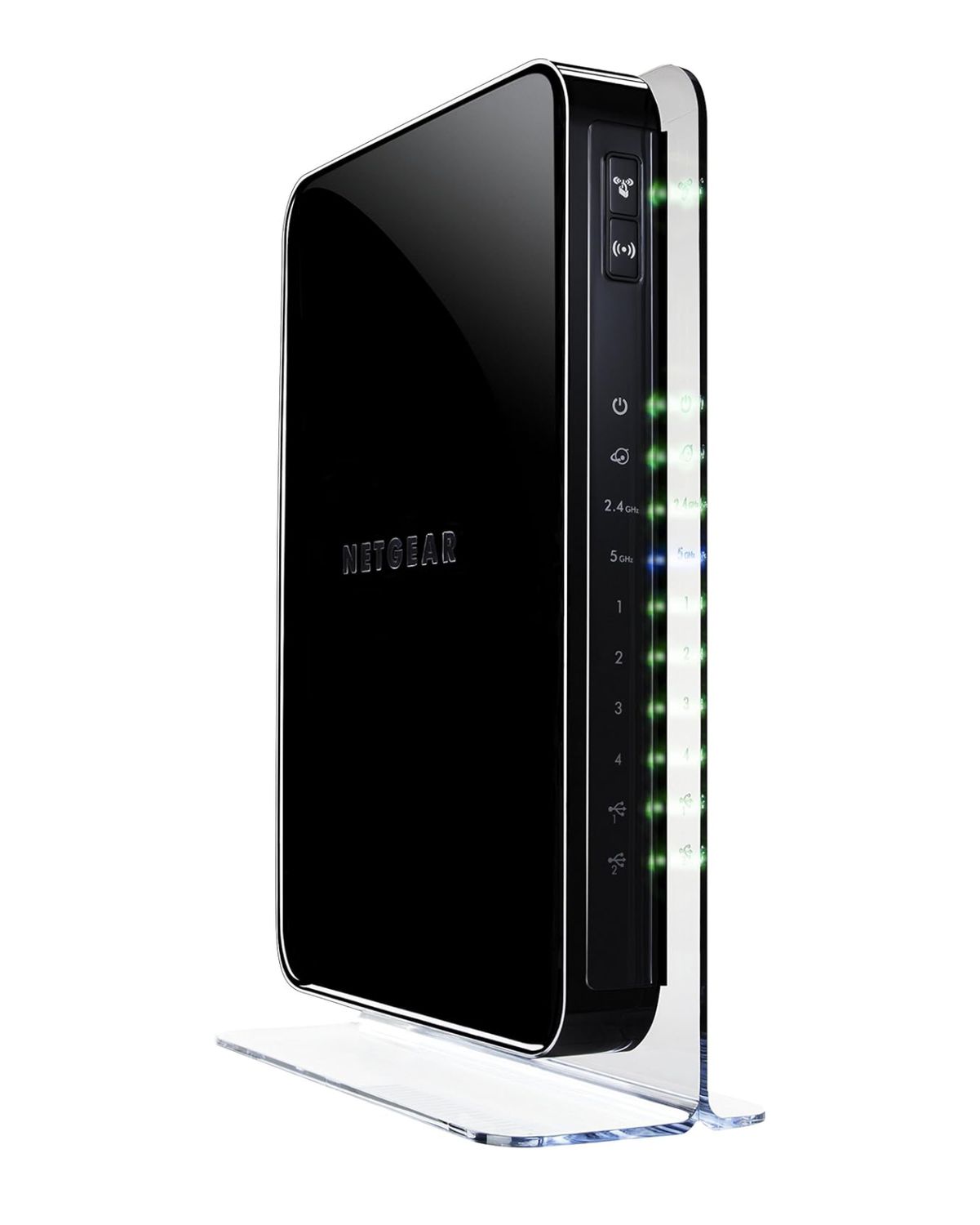 Router WiFi Gigabit de banda dual Netgear WNDR4500-100PAS N900, usado en buen estado