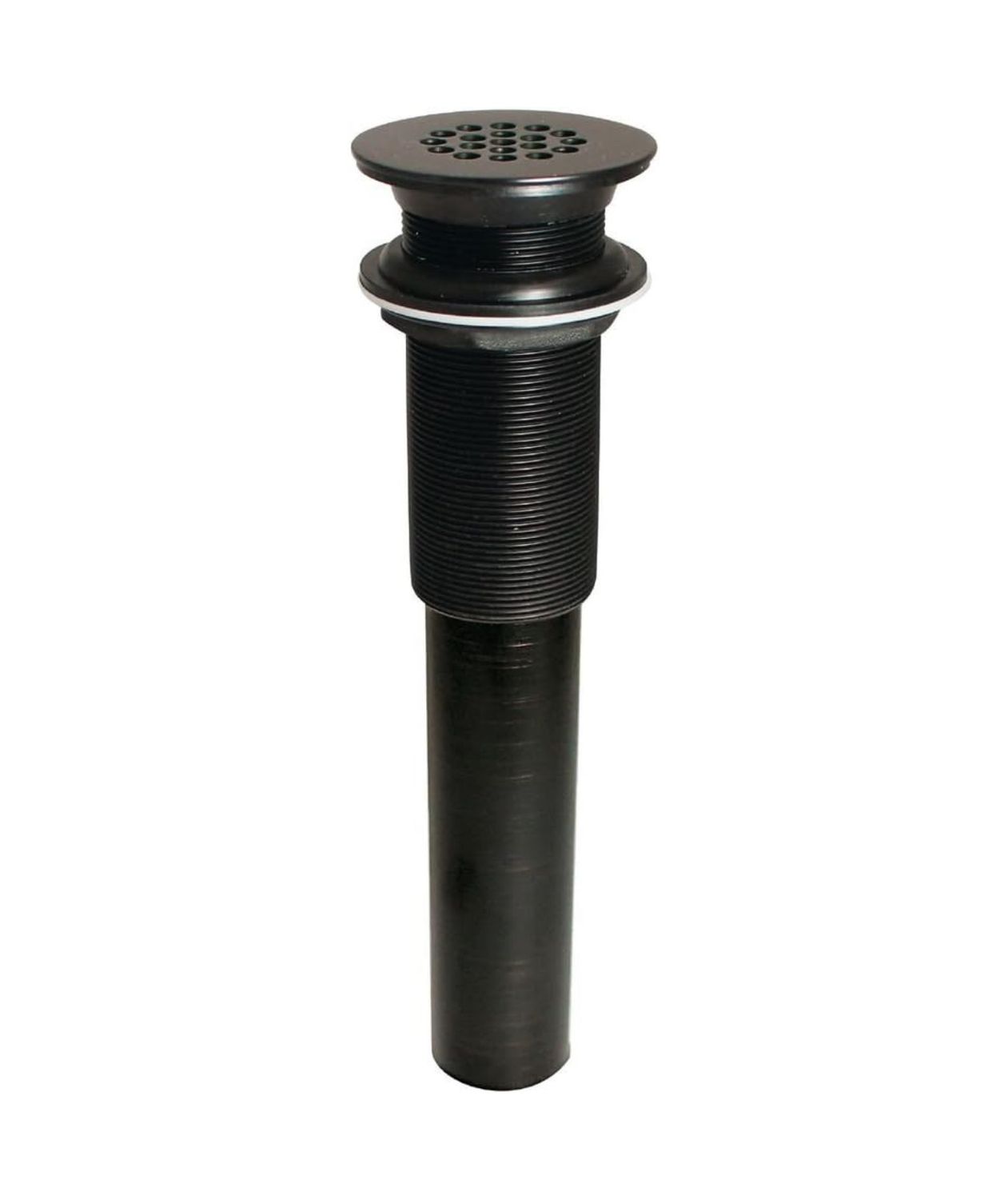 Desagüe de lavabo de baño de rejilla abierta universal Keeney sin rebosadero - Bronce frotado con aceite