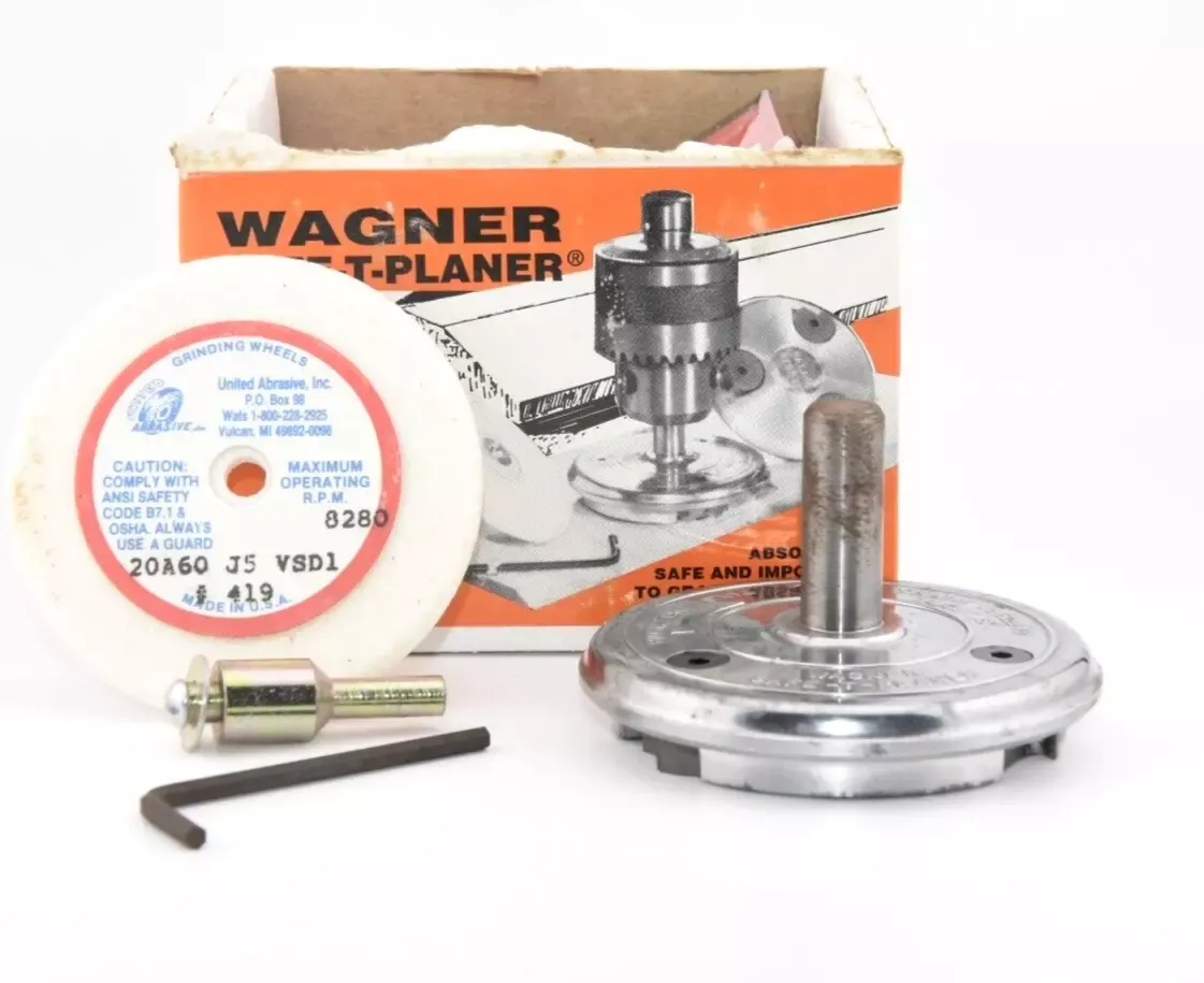 Cepilladora Safe-T-Planer Wagner Gimore para taladro de columna
