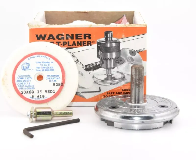 Cepilladora Safe-T-Planer Wagner Gimore para taladro de columna