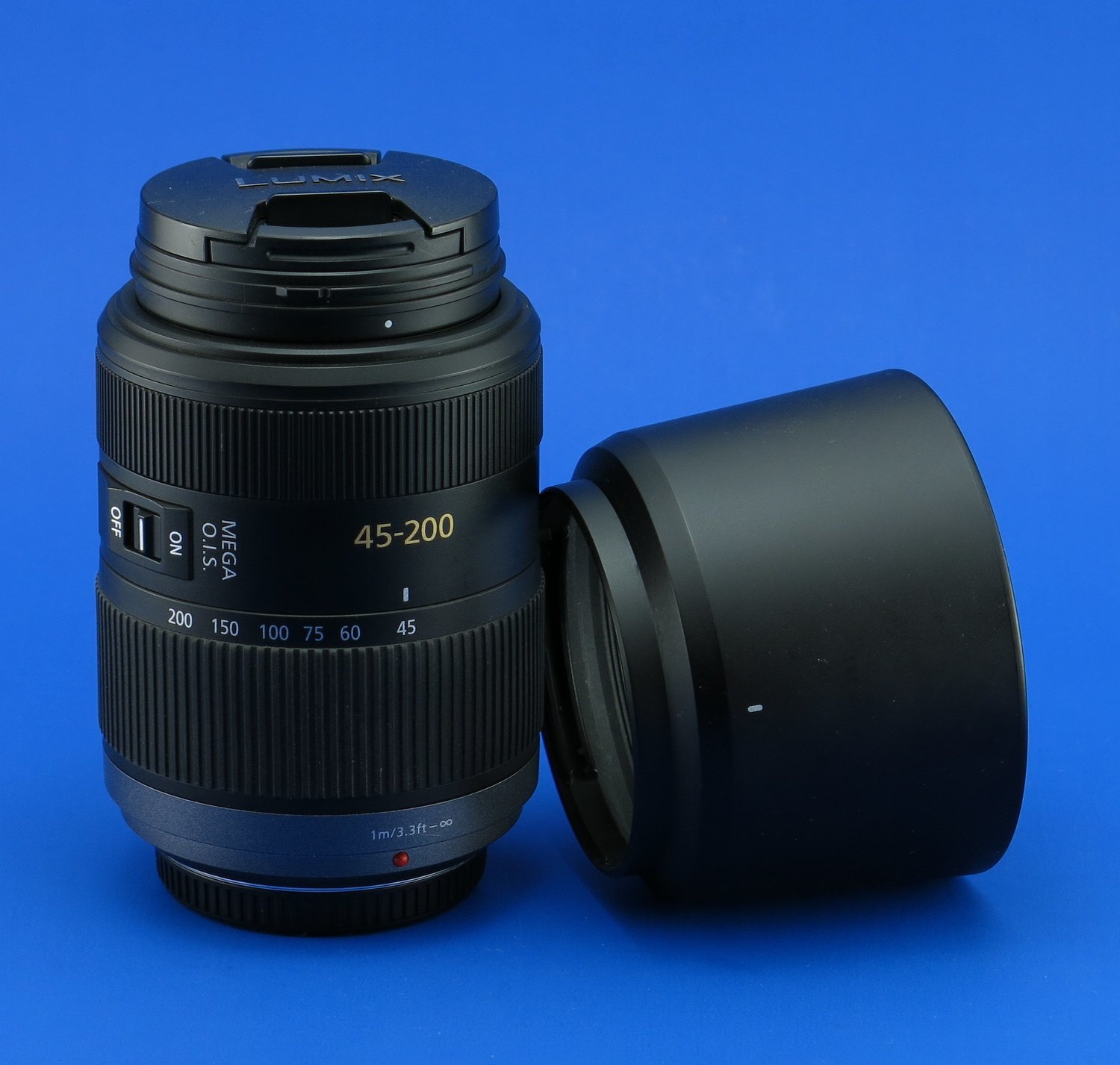 PANASONIC LUMIX G Vario Lens, 45-200mm, F4.0-5.6 ASPH., Mirrorless Micro Four Thirds, MEGA Optical I.S.
