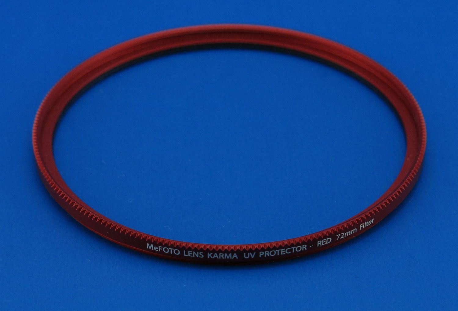 MeFOTO 72mm Lens Karma UV Lens Protector Filter - Red