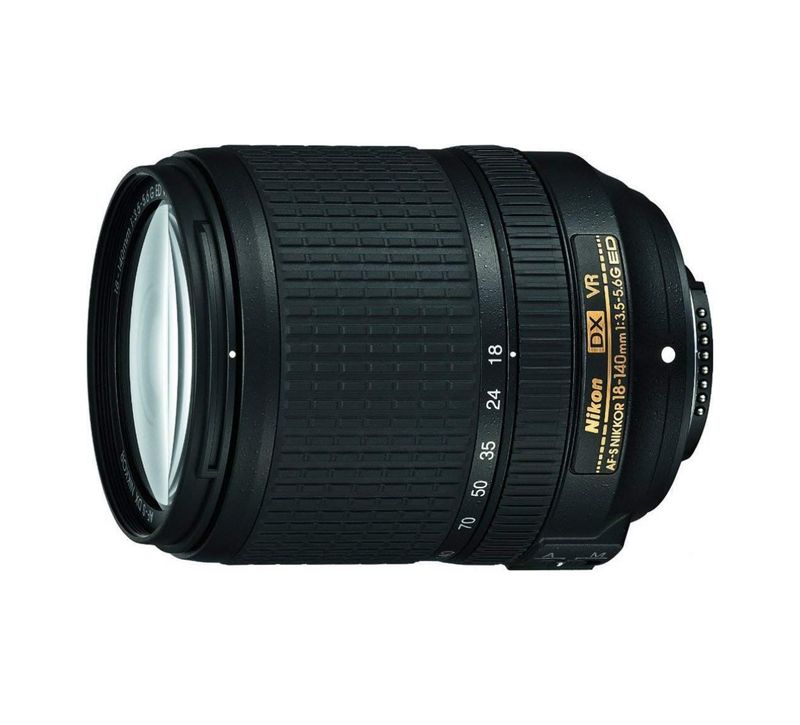 Nikon AF-S DX NIKKOR 18-140 mm f/3,5-5,6G ED Lente con zoom y reducción de vibración con enfoque automático para cámaras Nikon DSLR