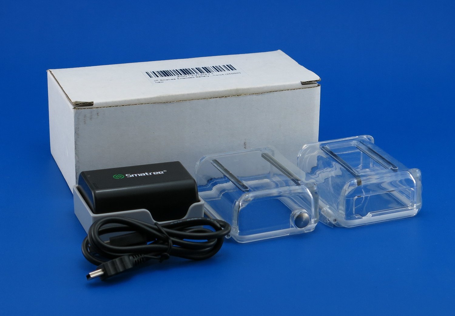 Smatree bateria para GoPro 3/4 2500 mAh ( 6 horas de filmación aprox ). Cable, tapas