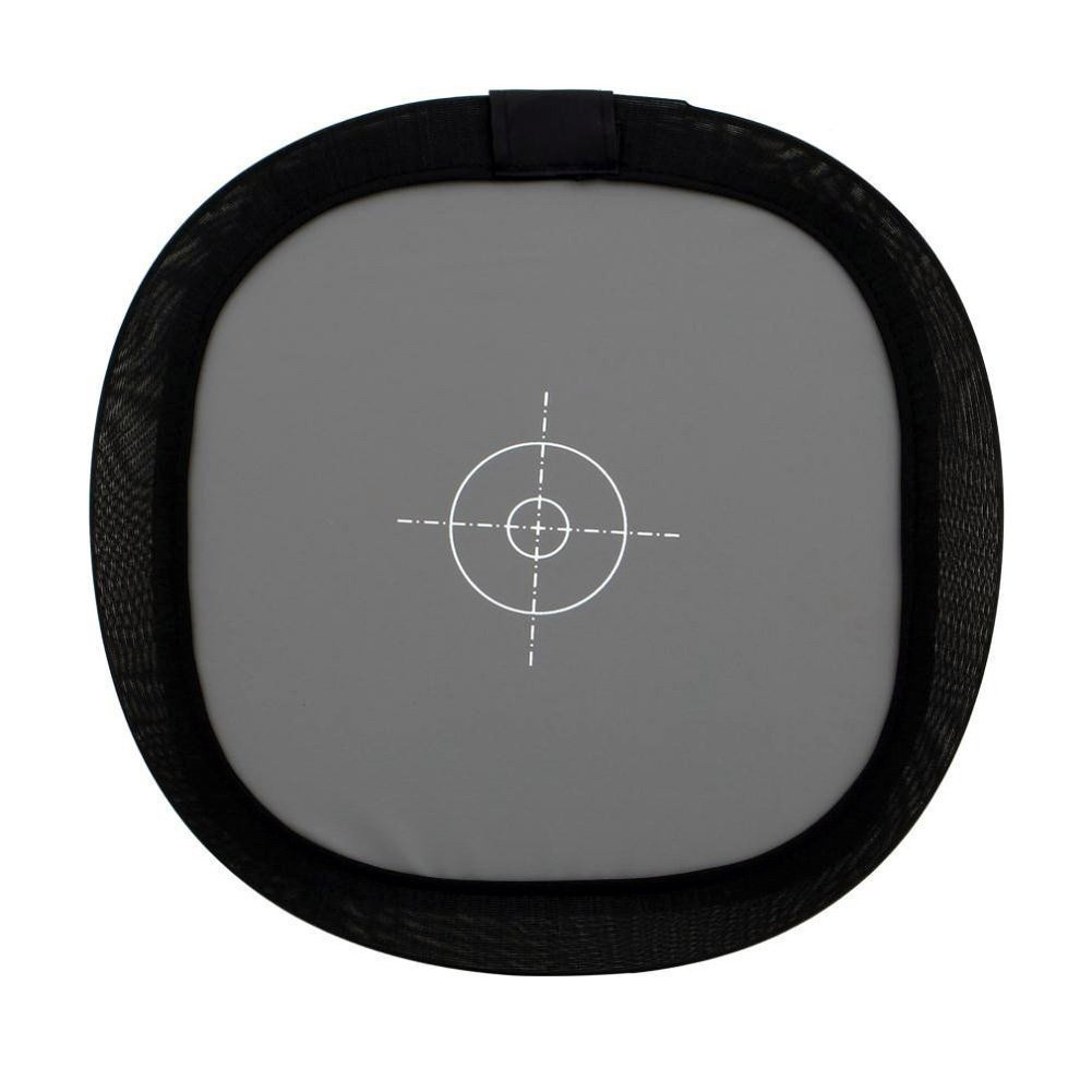 Lightdow 12 x 12 Inch (30 x 30 cm) White Balance 18% Gray Reference Reflector Grey Card with Carry Bag