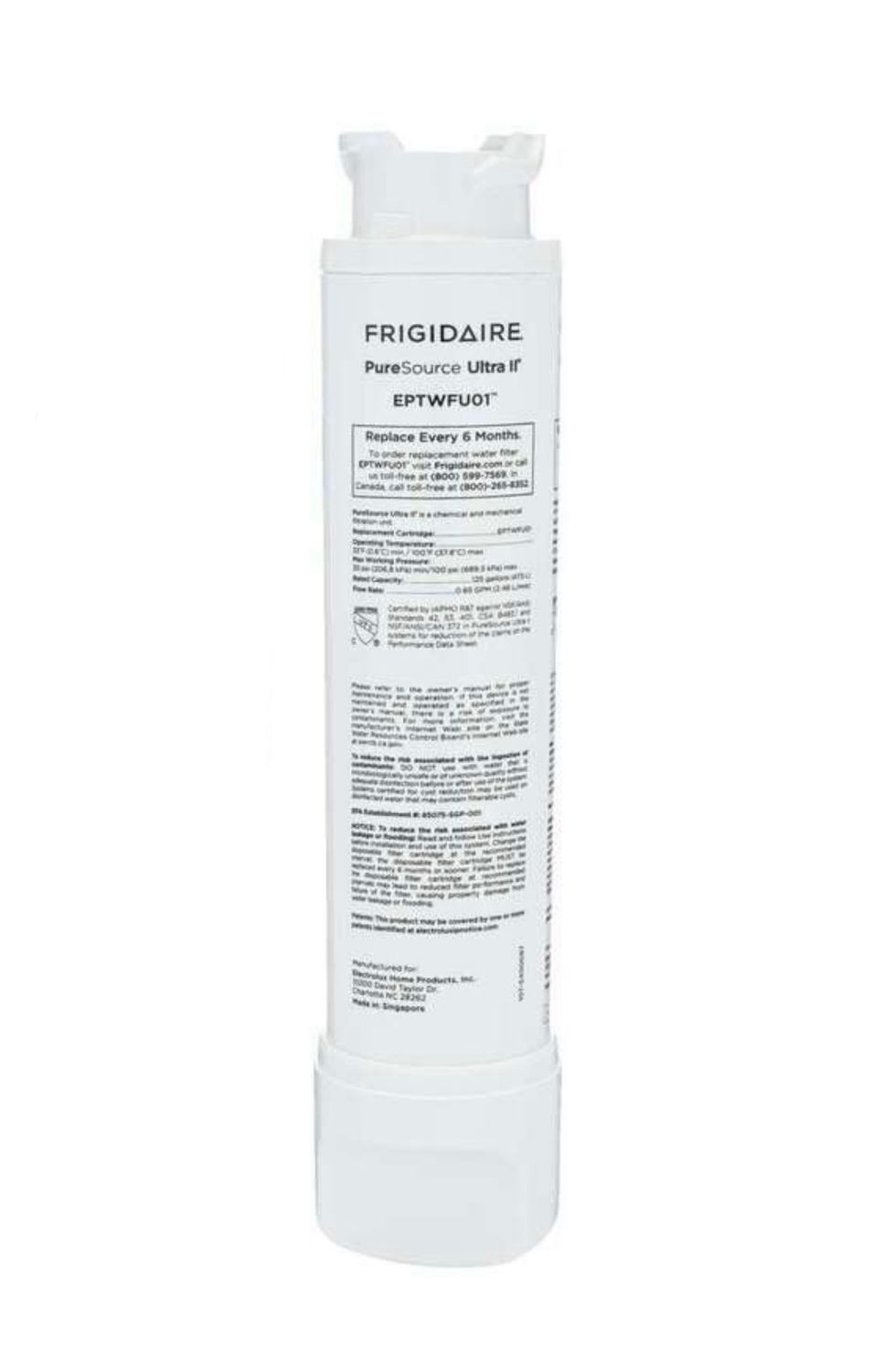 Filtro de Agua para Refrigerador FRIGIDAIRE EPTWFU01 PureSource Ultra II