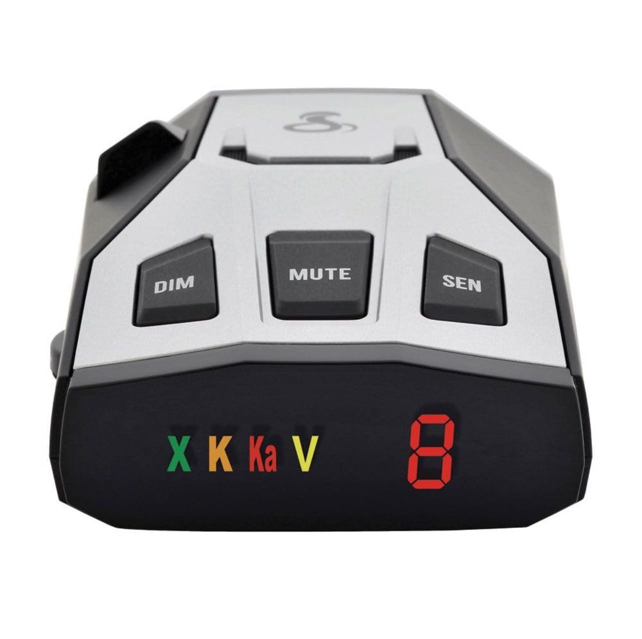 Detector de Radar Láser Cobra RAD 350 - Largo Alcance, Filtro de Falsas Alertas, Pantalla OLED, Negro