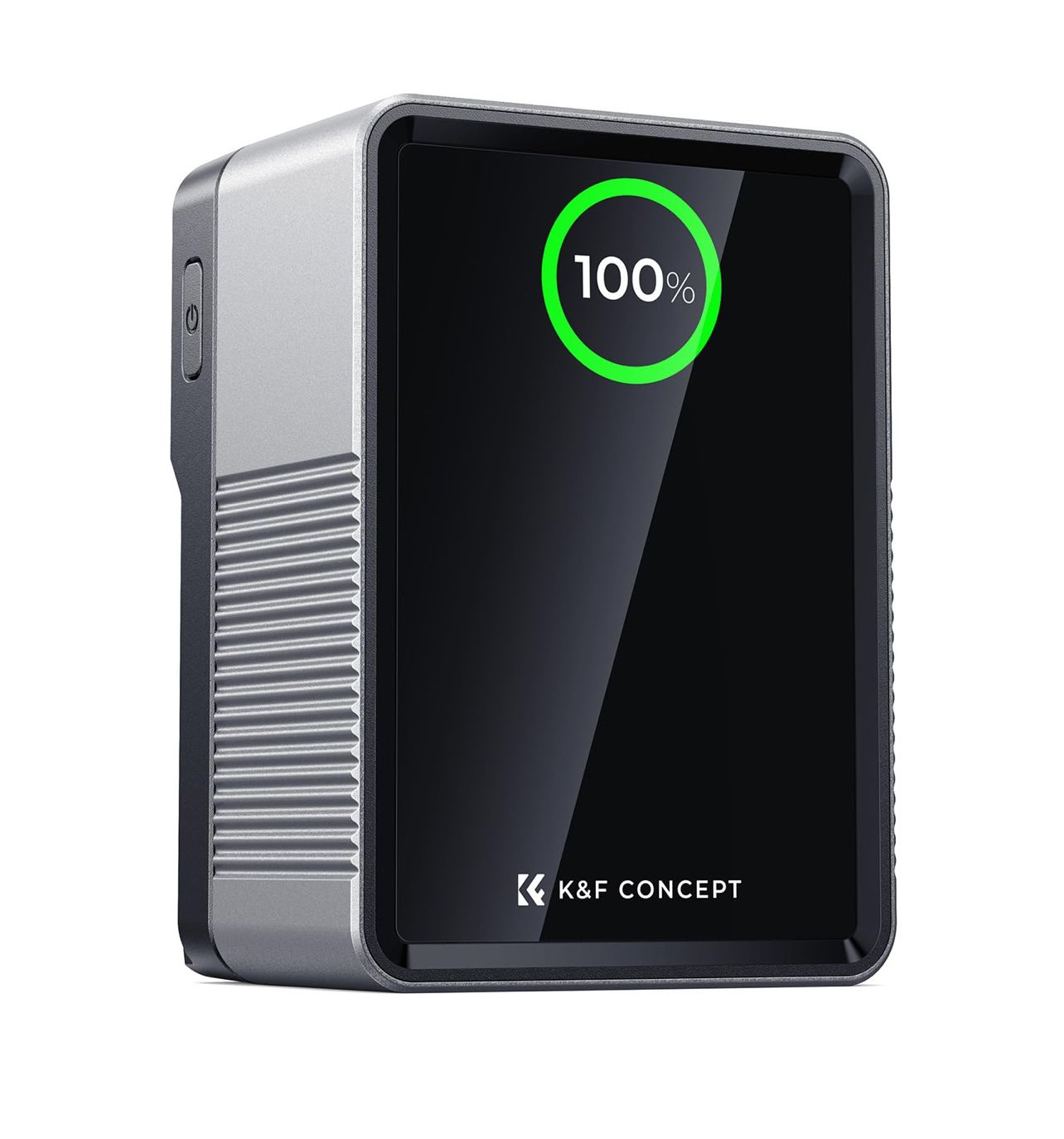 Batería K&amp;F Concept V-Mount de 99 Wh con carga rápida PD100W, batería mini V-Mount de 14.8 V y 6700 mAh