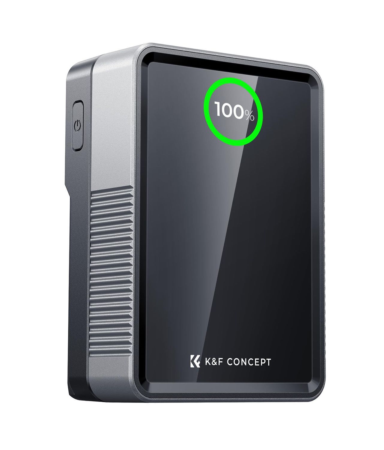 Batería K&amp;F Concept V-Mount de 50 Wh y 3400 mAh con salida de 65 W y pantalla TFT