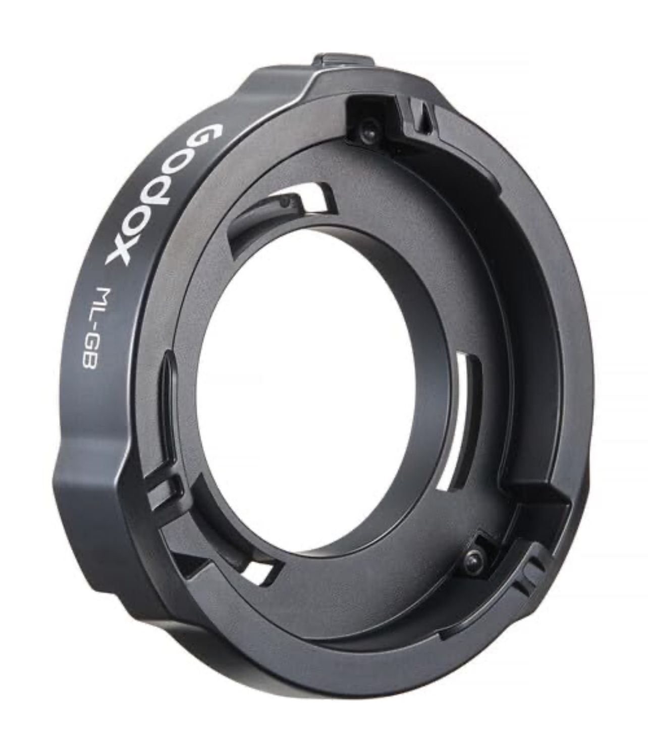 Adaptador Bowens Godox ML-GB para flash Godox AD300Pro y AD400Pro para luces de video LED Godox ML100R, ML100Bi, ML60IIBi, ML30, ML30Bi, ML60 y ML60Bi.