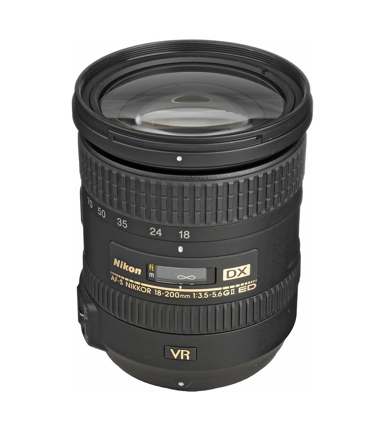 Lente Nikon AF-S DX Nkr 18-200 mm f/3,5-5,6G ED VR II, Usado en buen estado