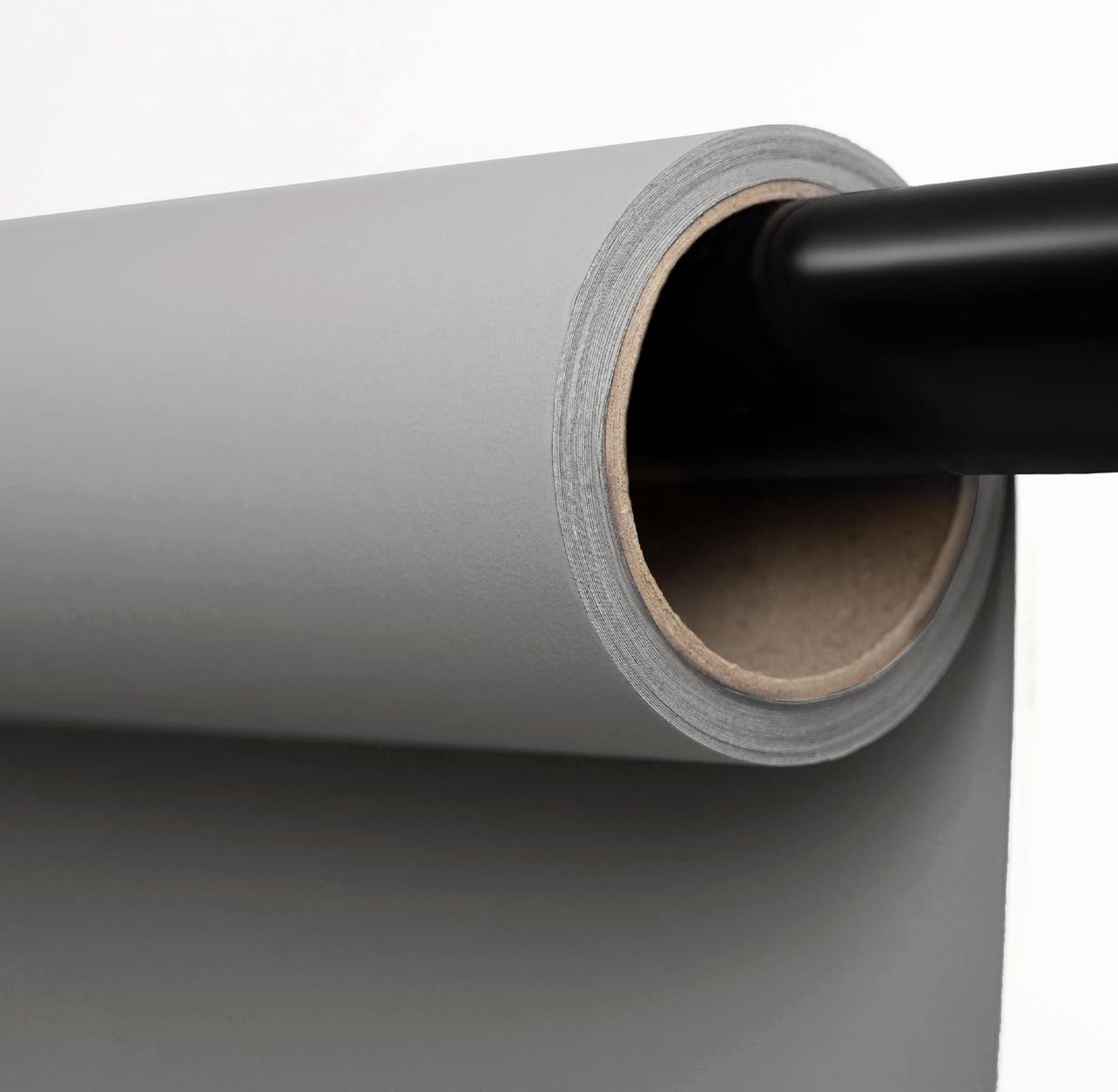Fondo fotográfico Kate de papel, gris claro (218 cm x 9,8 m, gris Pursuit)