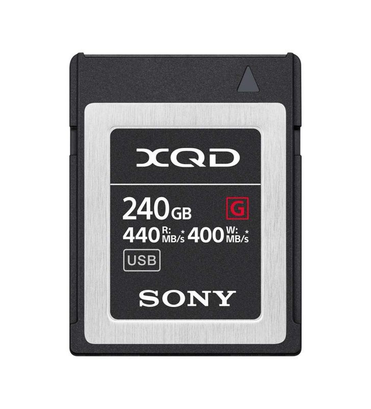 Tarjeta de memoria Sony Professional XQD serie G de 240 GB