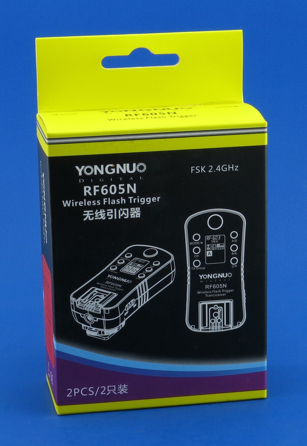 YFY YONGNUO YN-RF605N Kit Professional Wireless Flash Trigger &amp; Shutter Release RF-605N RF605N for Nikon DSLR D1/D2/D3/D4/D200/D300/D700/D800 series, D90/D600/D3000/D5000/D7000 series