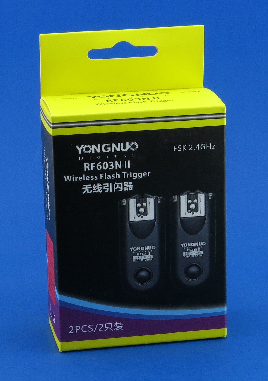 Yongnuo RF-603N II Wireless Remote Flash Trigger N3 for Nikon D90 D600 D3000series D5000series D7000series