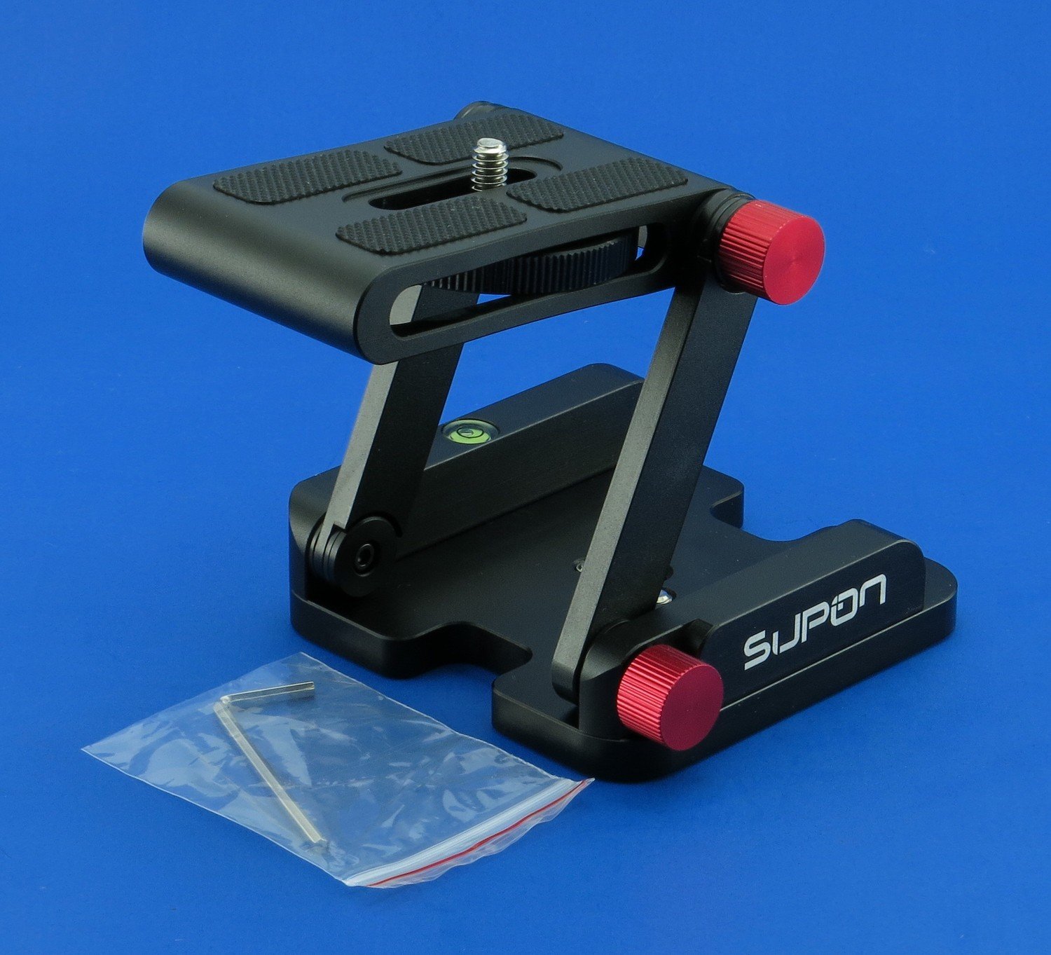 SUPON Z-Type Aluminum Alloy Foldable Desktop Stand Holder Tripod Quick Release Plate Panoramic Tilt Head for DSLR Nikon Canon Sony Pentax Sony Camera Video Track Rail Camera Camcorder Slider Tripod