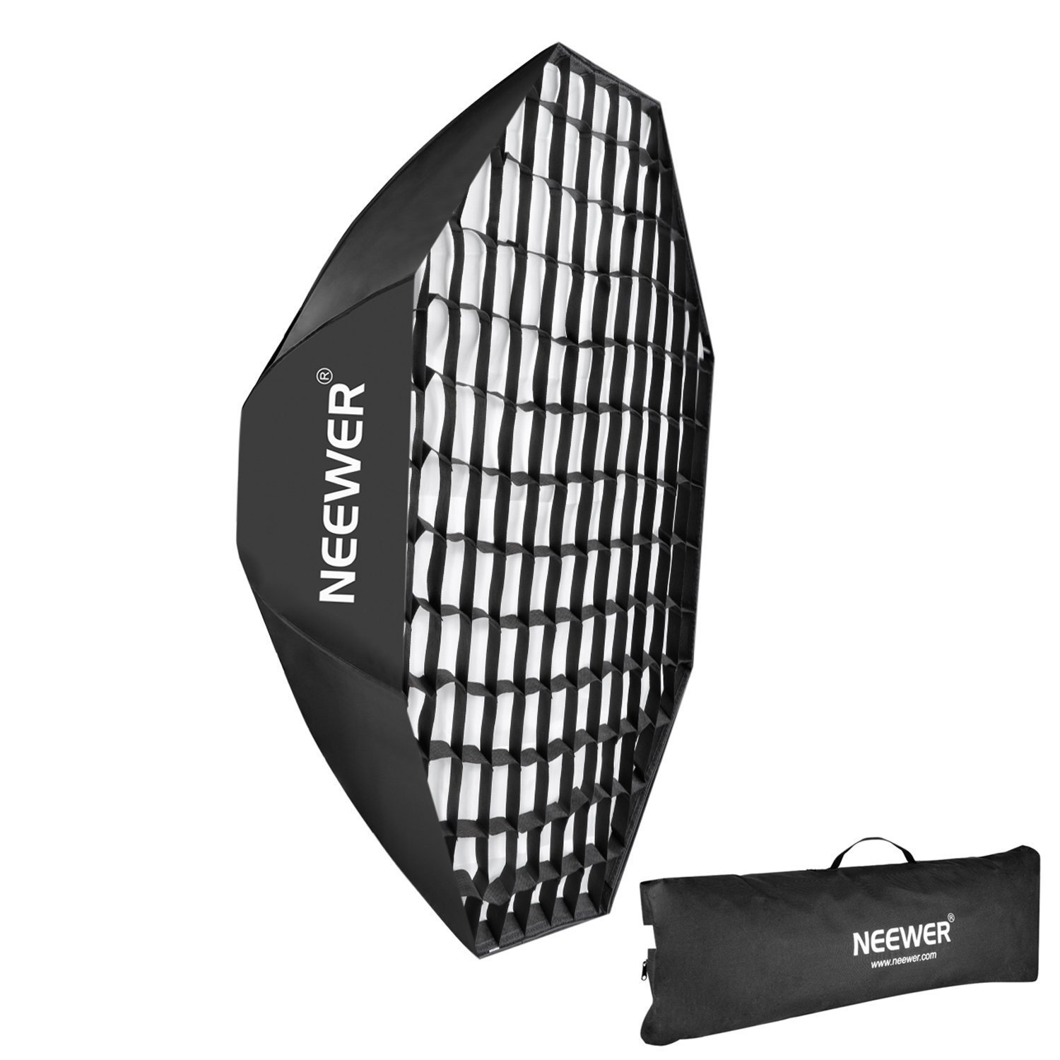 ​Neewer® 47&quot;/120 cm Colmena Octagon Paraguas Softbox Speedlite para Nikon, Canon, Sony, Pentax, Olympus y Panasonic Lumix de luz de flash, con anillo adaptador Bowens)