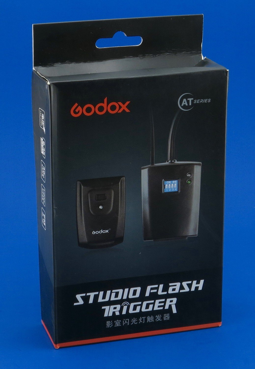 Godox 16 canales Wireless/Radio disparador de flash de estudio con receptor Set RT-04 para cámara SLR Canon, Nikon, Pentax
