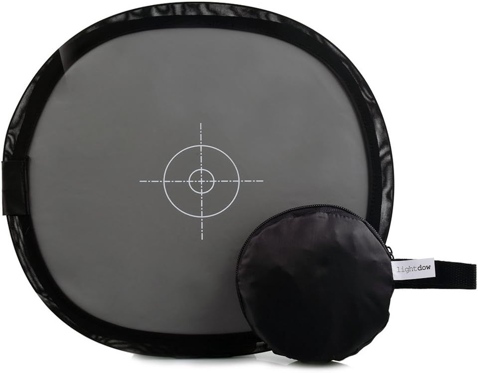 Lightdow Tarjeta de balance de blancos 18% gris (30 × 30 cm)