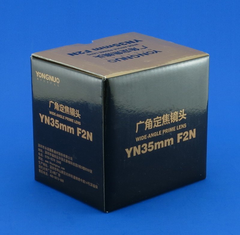 YONGNUO YN35mm F2 Lens 1:2 AF / MF Wide-Angle Fixed/Prime Auto Focus Lens For Nikon DSLR Cameras