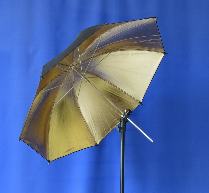 Sombrilla dorado 43&quot;