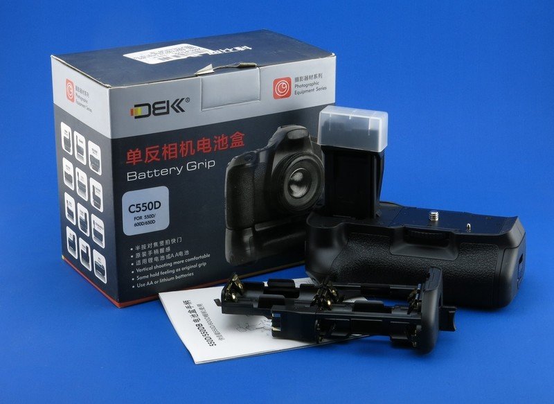 DBK BG-E8 empuñadura de batería para Canon EOS 550d/600d/650d/700d Rebel T2i/T3i/T4i/T5i