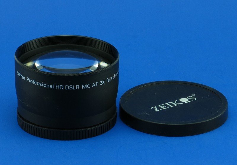 Zeikos 58mm 2X telephoto lens