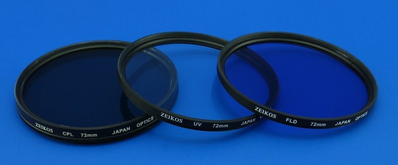 Set : Zeikos 72 mm - UV,CPL,FLD