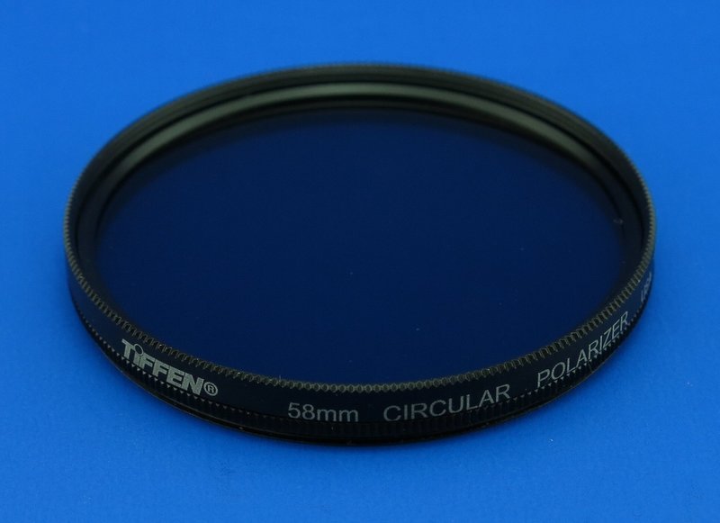 Tiffen 58MM Circular Polarizer Glass Filter