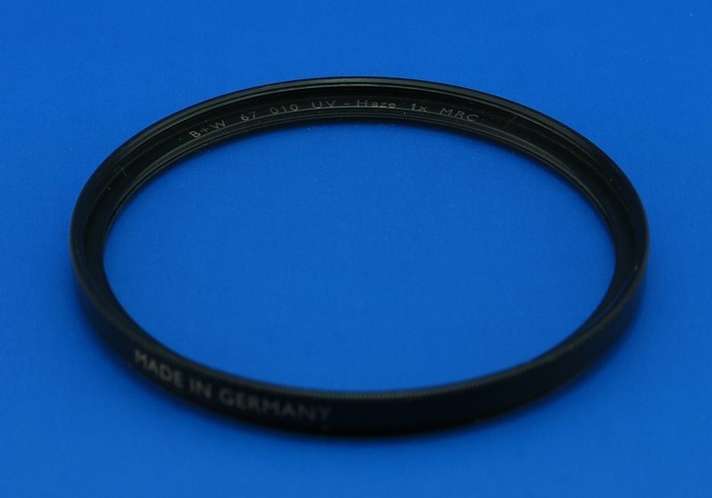 B+W 67mm Clear UV Haze with Multi-Resistant Coating