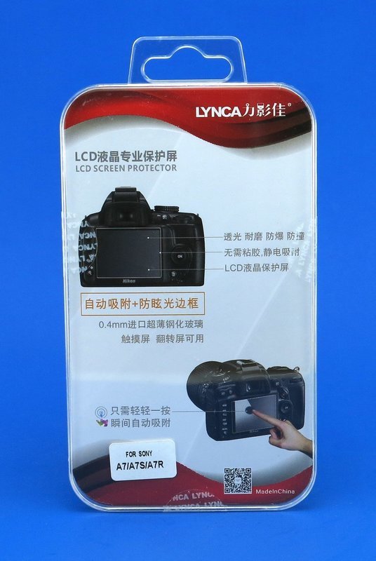 LCD Screen Protector para Sony A7\A7s\A7r ( vidrio 0.3 mm )