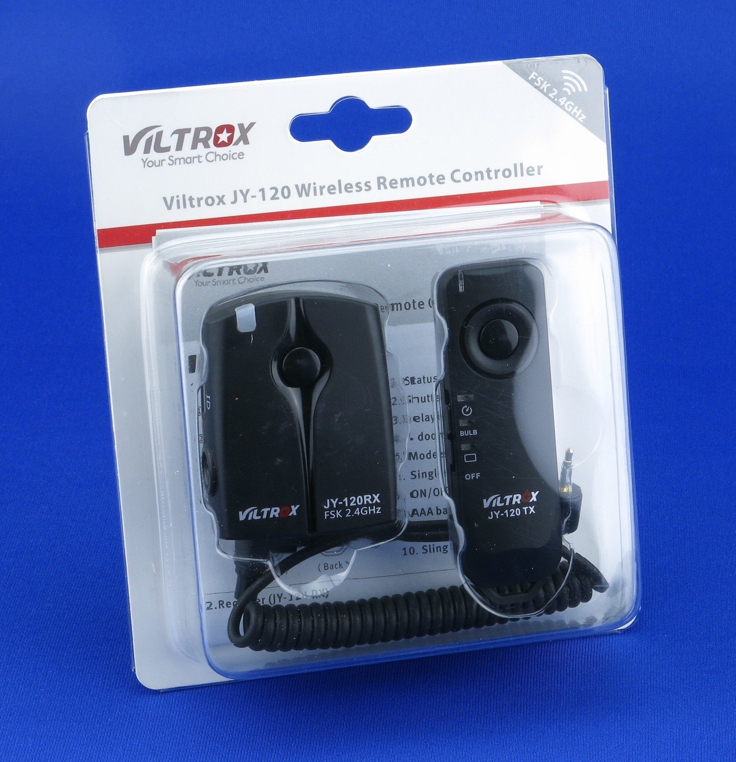 Viltrox jy120-c3 Control disparador remoto inalámbrico para cámaras Canon EOS 1DX 5DS 5DS R 5dmk III 6d 7d 5d ii 7d 5d MK II 5D3 5D2