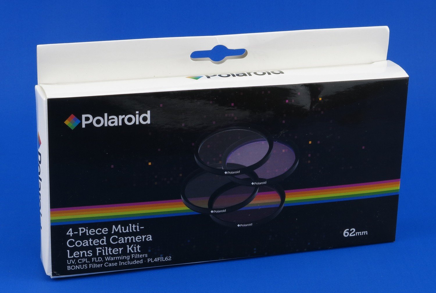 Set de filtros Polaroid 62mm + case