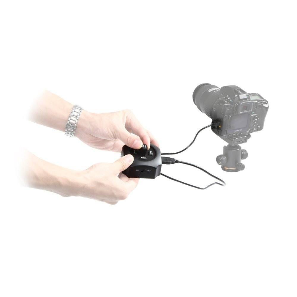 Movo Photo FF20 controlador de enfoque USB para Canon EOS Digital Rebel T1i, T2i, T3, T3i, T4i, 60d, 70d, 7d, 5d MKII/III, y 1d MK IV Cámaras Réflex Digitales
