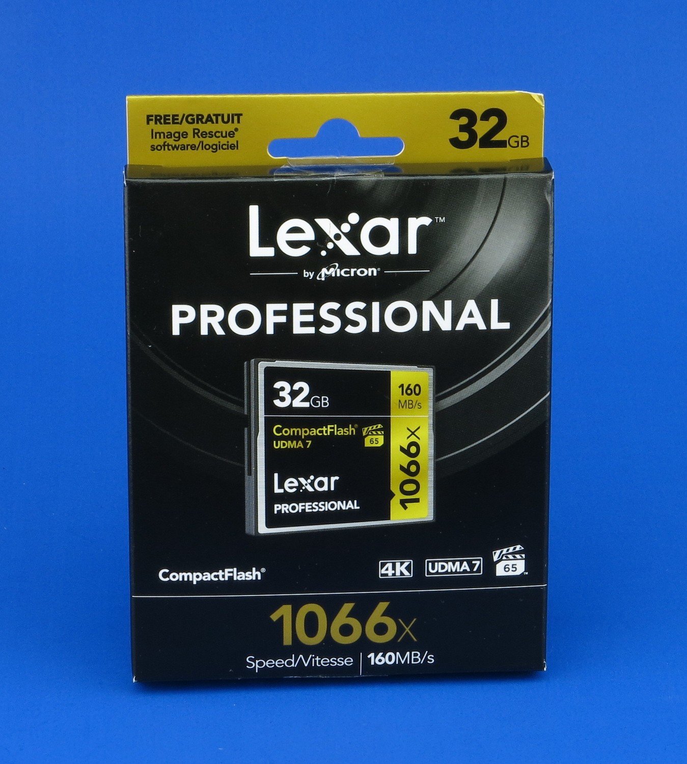 Lexar Professional – Tarjeta de memoria flash – 32 GB – 1066 x – CompactFlash. Nuevo