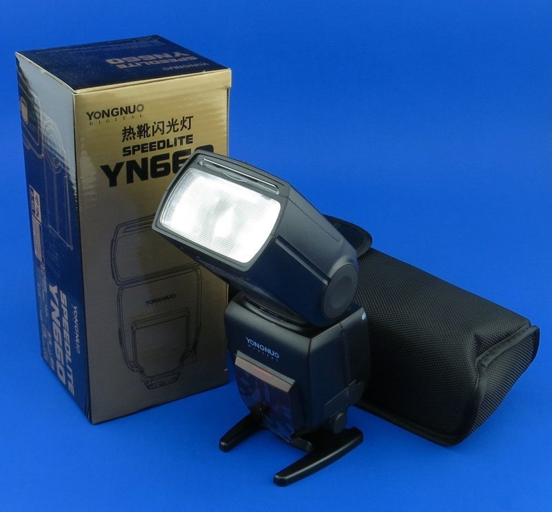 Yongnuo yn660 de flash inalámbrico gn66 2.4 G Wireless Radio Master + Esclavo Speedlite Para Canon, Nikon, Pentax y Olympus
