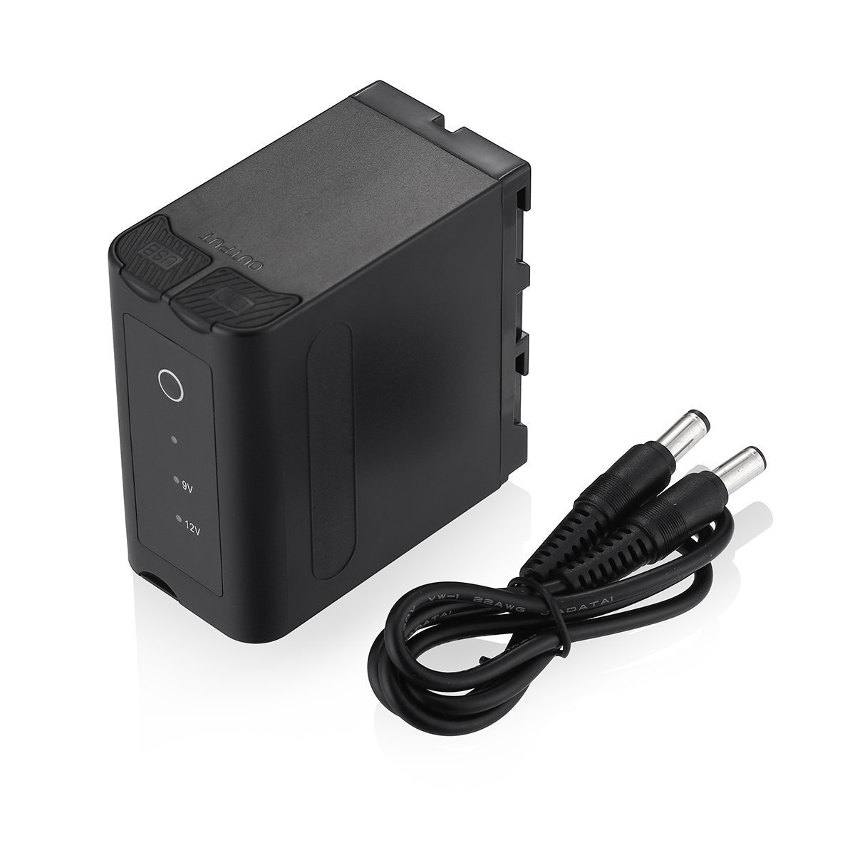 Powerextra Batería Pack potencia banco multifuncional con salida USB para Sony NP-F960, np-f975, NP-F970, NP-F950 Batería y teléfonos inteligentes