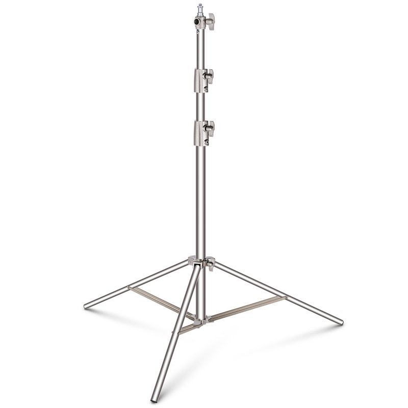Neewer Stainless Steel Heavy Duty Stand 114 inches/260 centimeters  with 1/4-inch to 3/8-inch Universal Adapter for Studio Softbox, Monolight and Other Photographic Equipment