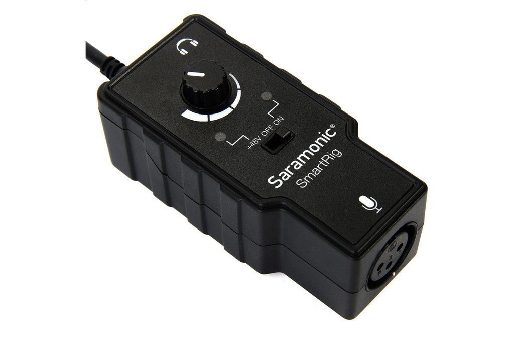Saramonic SmartRig II Audio Adapter for Smartphones (Black)