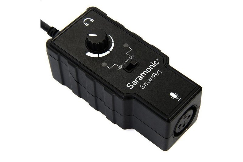 Saramonic SmartRig II Audio Adapter for Smartphones (Black)
