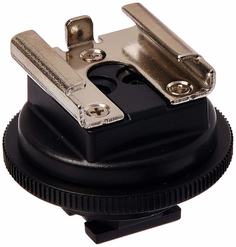 Sony Camcorder &quot;Active Interface Shoe&quot; (AIS) to Universal Hot Shoe Mount Adapter